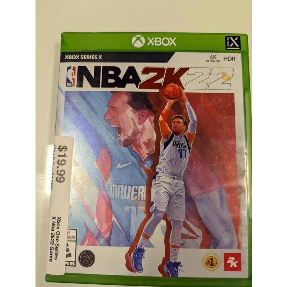 XBOX Series X- NBA 2K22 Video Game